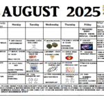August 2025 Summer Camp